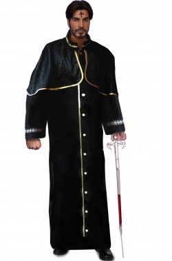 Costume Halloween da esorcista adulto