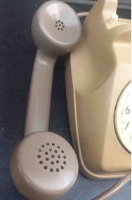 Cornetta del telefono a disco d'epoca vintage in vendita