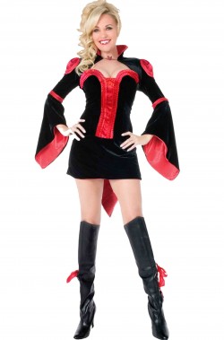 Costume di Halloween da donna Vampira sexy