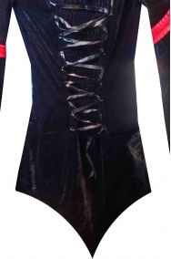 Costume da vampira burlesque vista posteriore