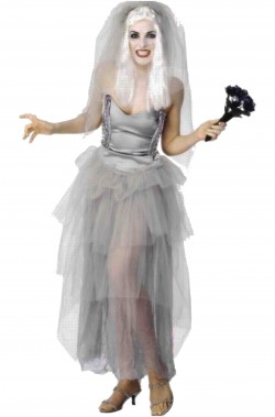 Costume Halloween sposa cadavere adulta
