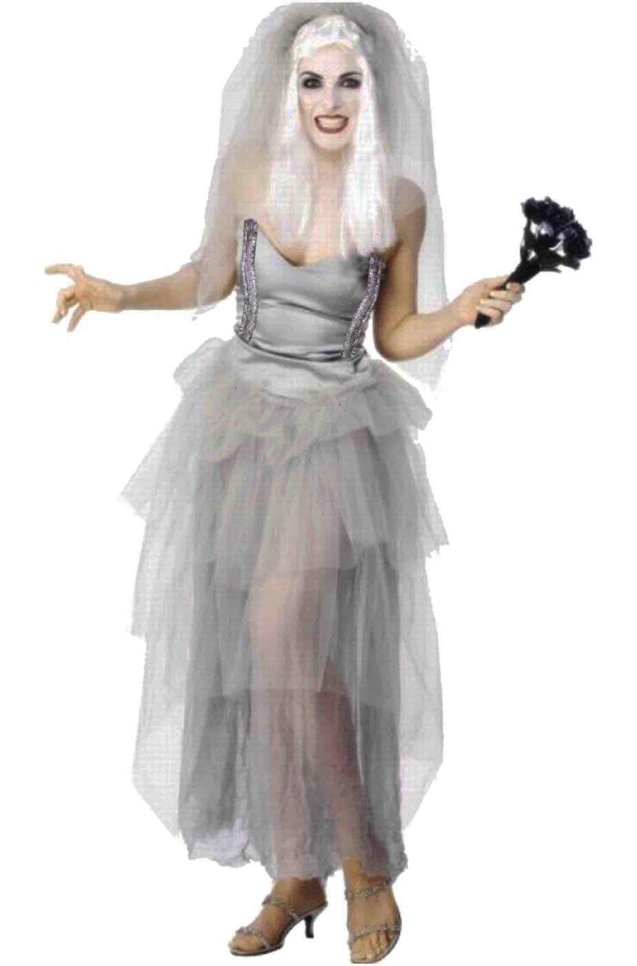 Costume Halloween sposa cadavere adulta Costume Halloween sposa cadavere adulta