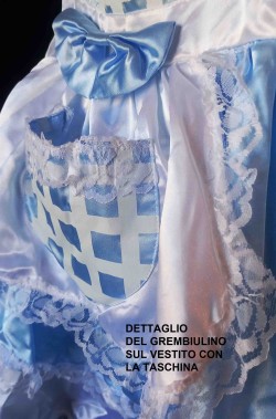 Dettaglio del vestito del Mago di Oz