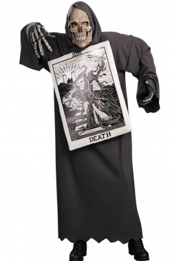 Costume Halloween adulto carta della morte