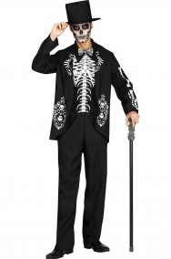 Costume Halloween del Baron Samedi el dia de Los Muertos