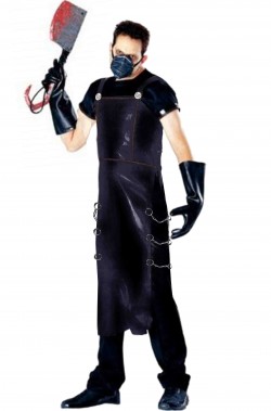 Costume Halloween uomo infermiere dell'orrore
