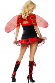 Vestito lady bug per carnevale o halloween