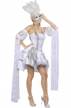 Vestito di Carnevale dama veneziana bellissimo 700 barocco