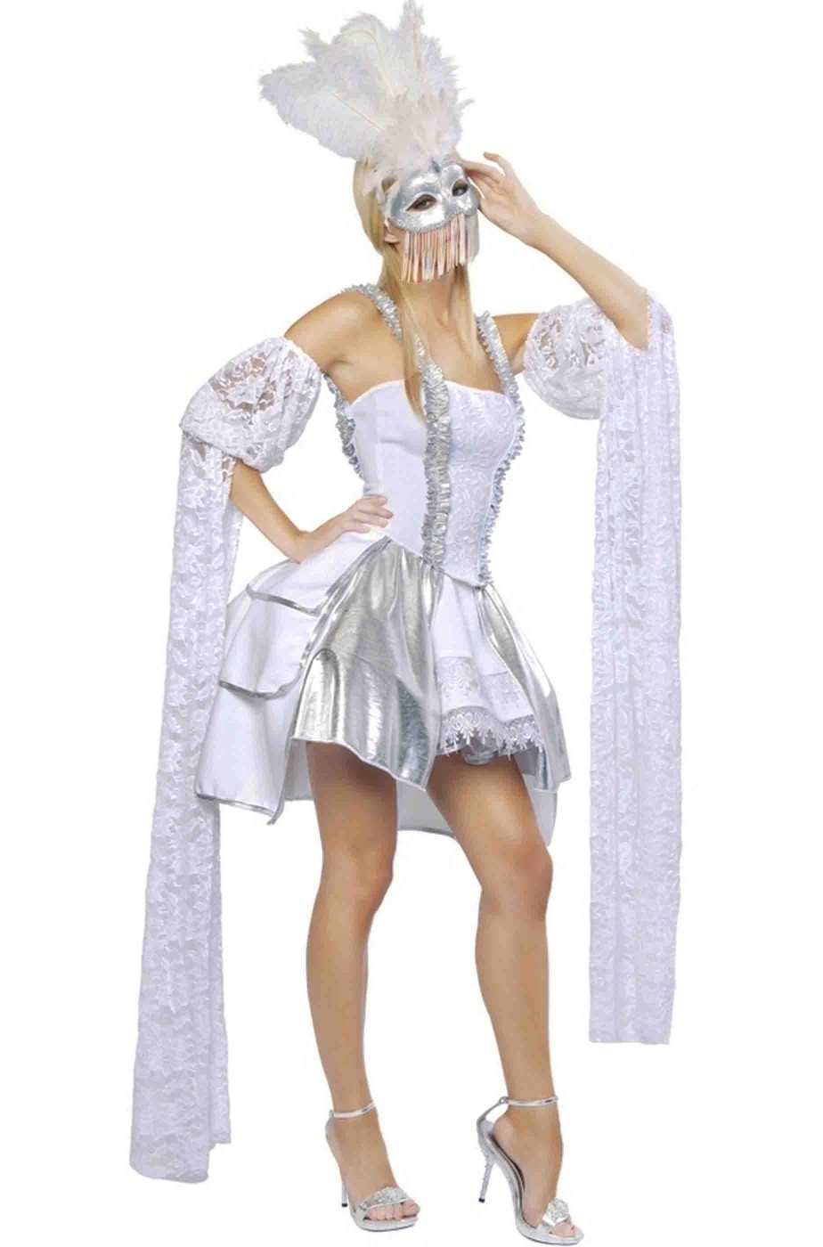 Vestito di Carnevale dama veneziana bellissimo 700 barocco