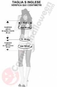 Misure tailleur bianco donna corto pancia scoperta taglia S