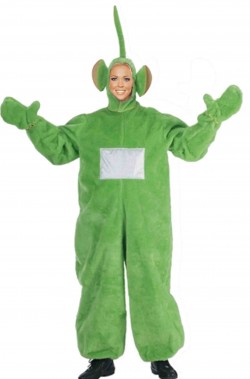 Costume dei teletubbies verde adulto