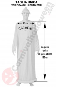 Misure del costume da preservativo per addio al celibato
