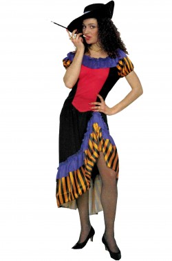 Vestito da Saloon Girl donna country western