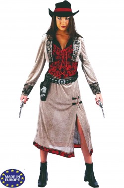 Costume da donna Cowgirl con gonna