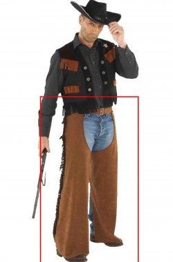 Pantaloni da cowboy gambiere chaps gringo