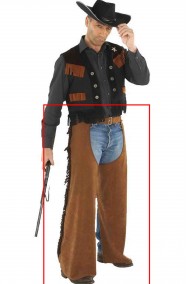 Pantaloni da cowboy gambiere chaps gringo