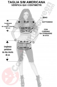 Misure completo da palestra rosso e nero