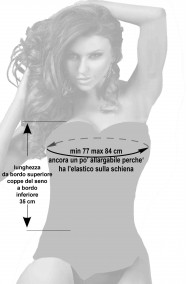 Misure corsetto color militare camo taglia M