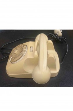 Telefono antico beige