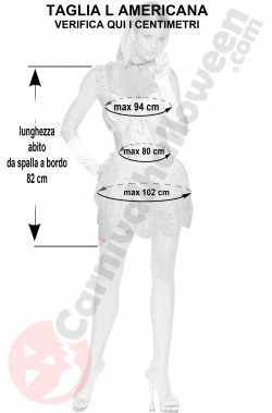 Misure costume rosa ragazza sigaretta taglia  L
