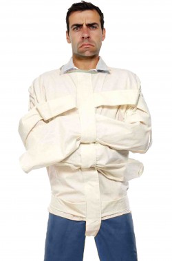 Camicia di forza adulto con cinghie