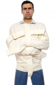 Camicia di forza adulto con cinghie