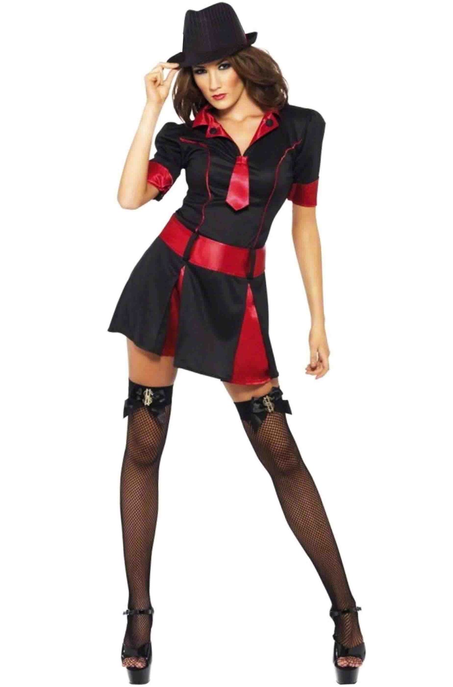 Costume donna sexy Gangster Costume donna sexy Gangster