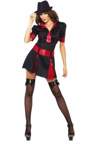 Costume donna sexy Gangster