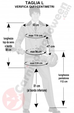 Misure costume dei beatles stile mod anni 60 taglia M