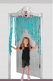 decorazione halloween da appendere fantasma sovraporta