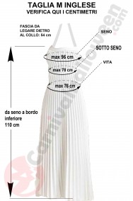 Misure costume Marilyn Monroe taglia M