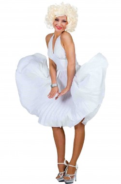 Vestito bianco di Marilyn Monroe quando la moglie e' in vacanza
