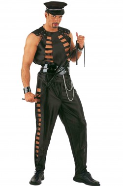 Costume pop star anni 80 adulto rocker punk