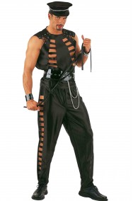 Costume pop star anni 80 adulto rocker punk