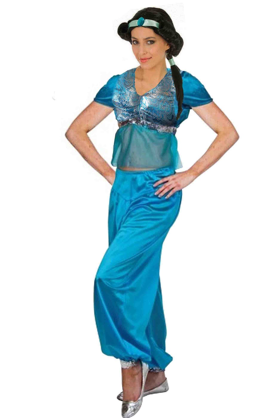Costume donna da araba Jasmine odalisca danza del ventre mille e una notte Costume donna da araba Jasmine odalisca danza del ventre mille e una notte