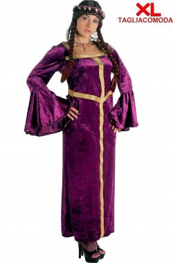 Costume dama medievale donna adulta