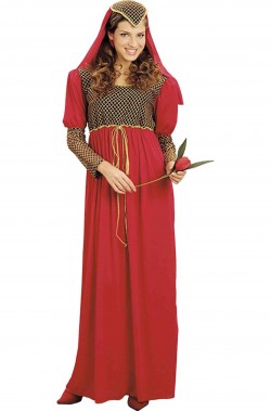 Costume dama medievale donna adulta o giulietta