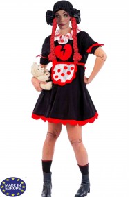 Costume donna bambola assassina
