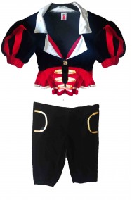 Dettaglio costume da torero donna