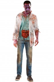 Costume zombie di The Walking Dead