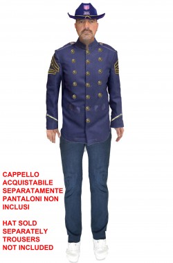Giacca soldato sergente americano cavalleria del west