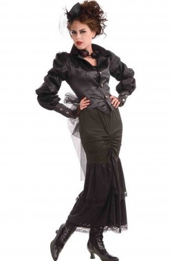 Costume dama 800 donna vittoriana steampunk