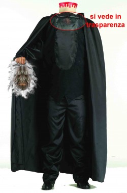 Vestito di Halloween uomo senza testa