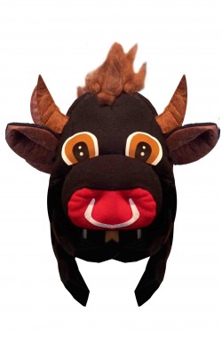 Maschera del costume da toro adulto