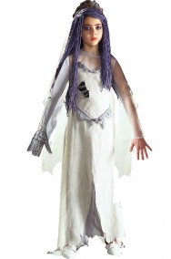 Misure del costume da sposa cadavere di Tim Burton bambina 3 4 anni