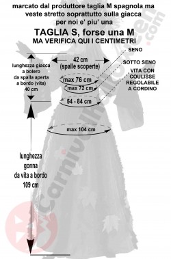 Costume da elfa dei boschi di autunno