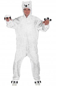 Costume da orso adulto mascotte con testa