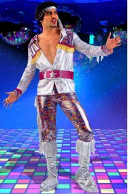 Vestito anni 70 uomo disco dancer