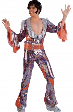 Costume uomo anni 70 disco fever