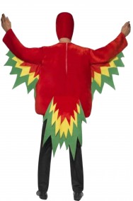 Costume di carnevale da pappagallo adulto